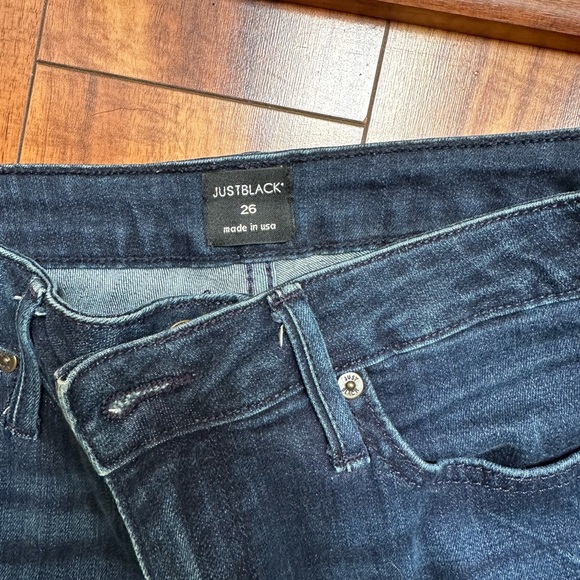 Just Black Deep Indigo Denim - Picture 3 of 4